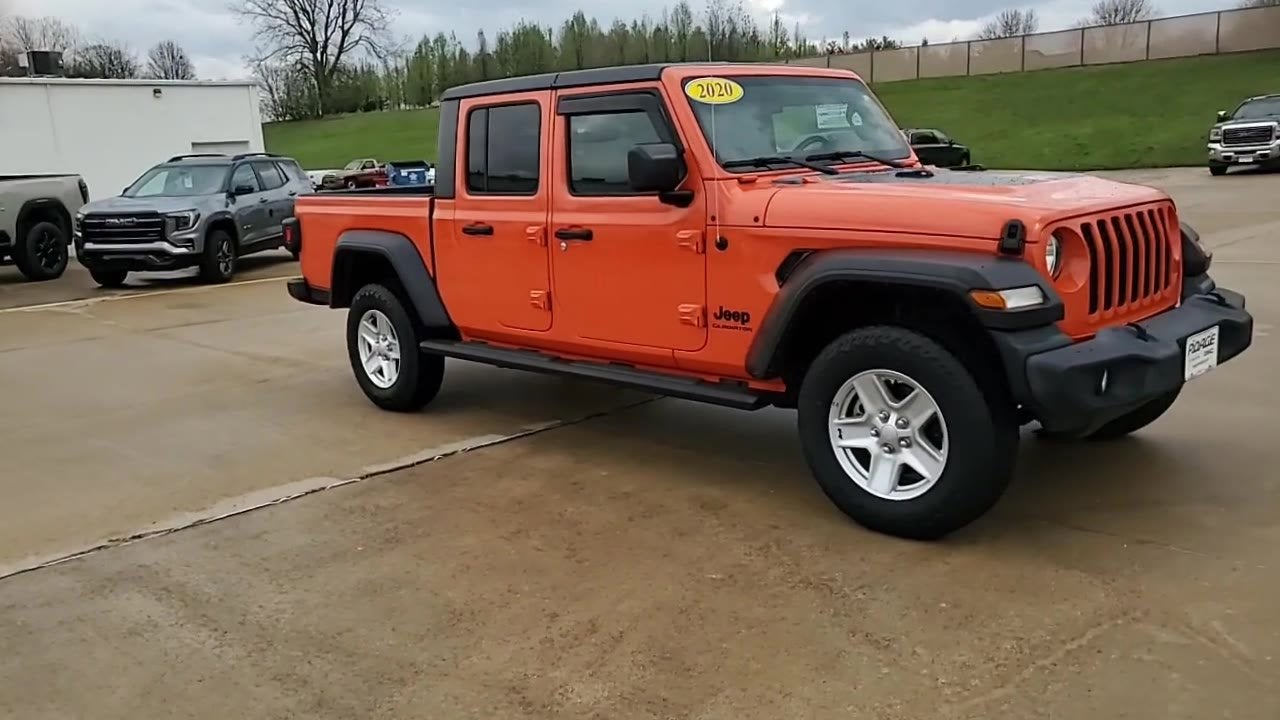 2020 Jeep Gladiator — side profile view