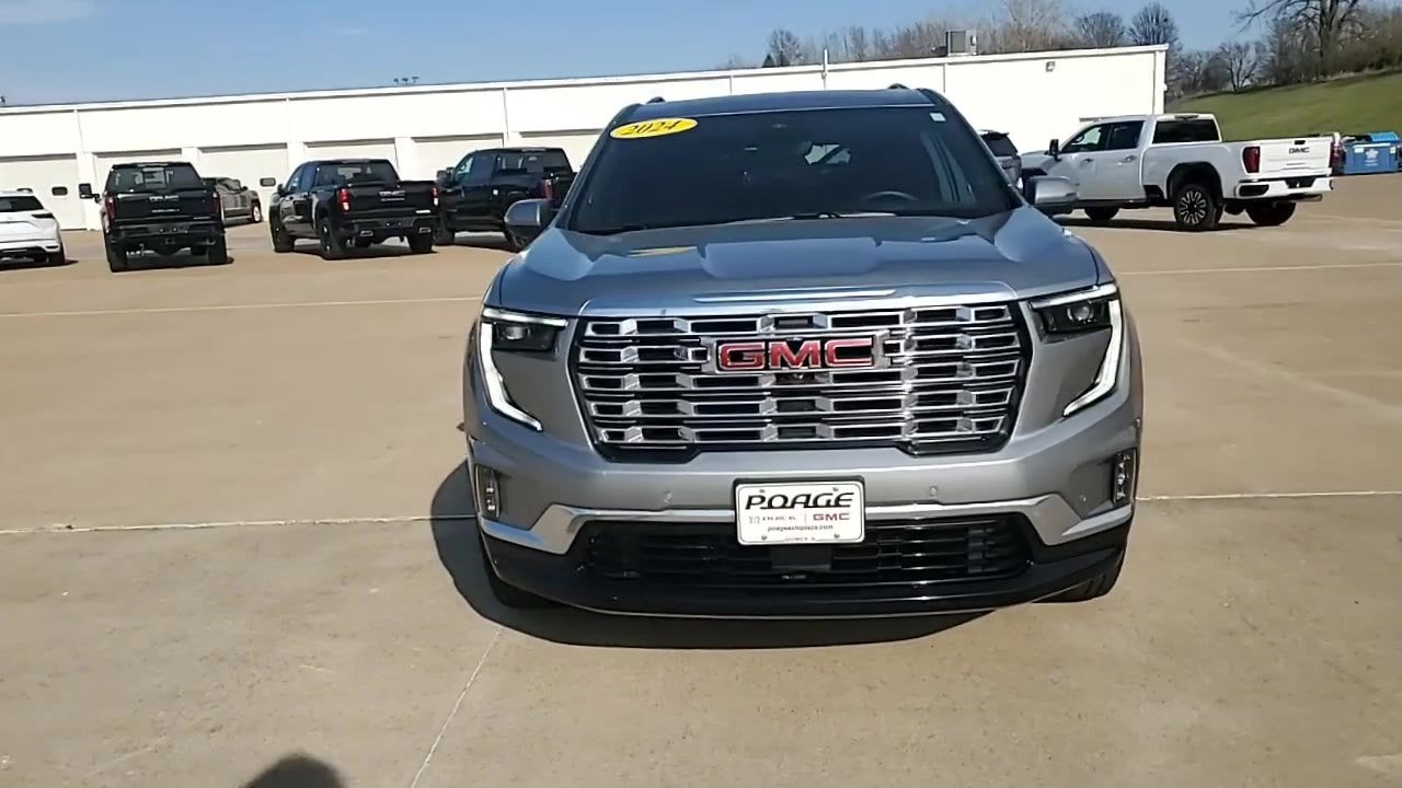 2024 GMC Acadia — rear three-quarter view