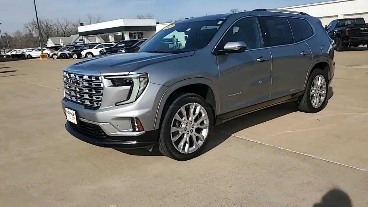 2024 GMC Acadia — interior view