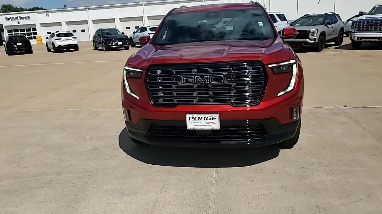 2026 GMC Acadia — rear three-quarter view
