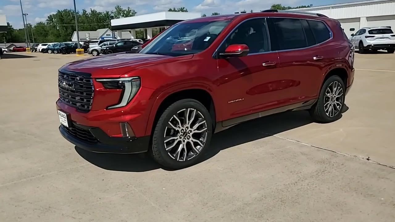 2026 GMC Acadia — interior view