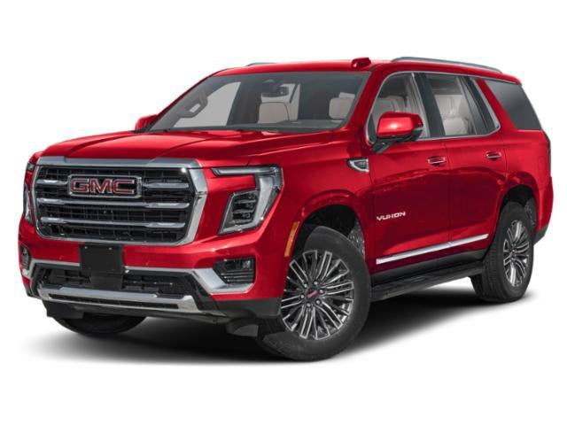 2026 GMC Yukon Denali in Volcanic Red Tintcoat — front three-quarter view